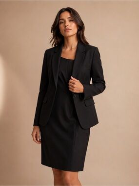 Atmosphere Black Tailored Blazer